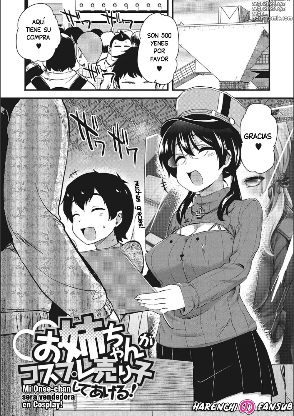 Page 1 of manga Mi onee-chan sera vendedora en Cosplay!