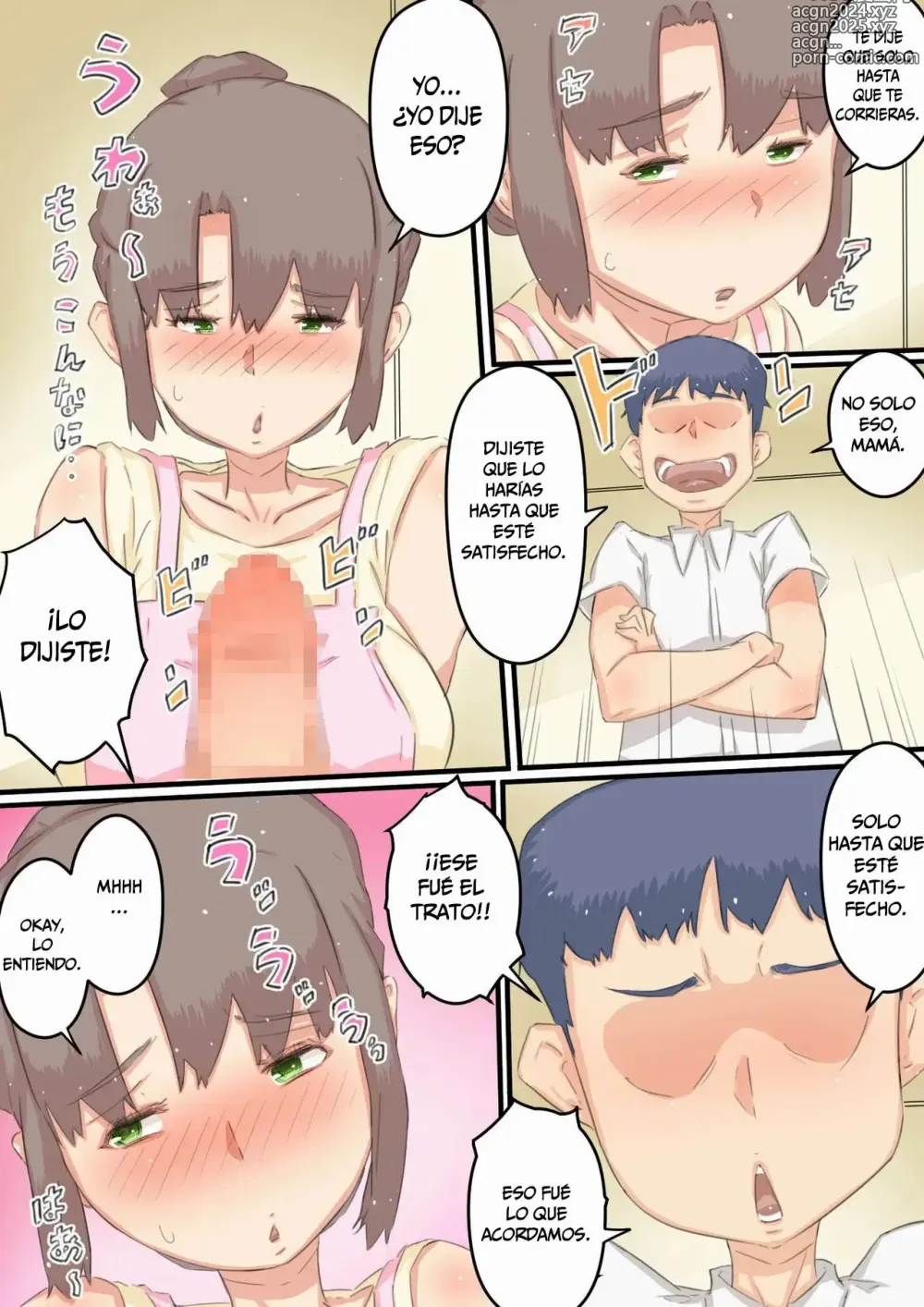 Page 10 of doujinshi My Home Life That Led to Me Carrying My Son's Child