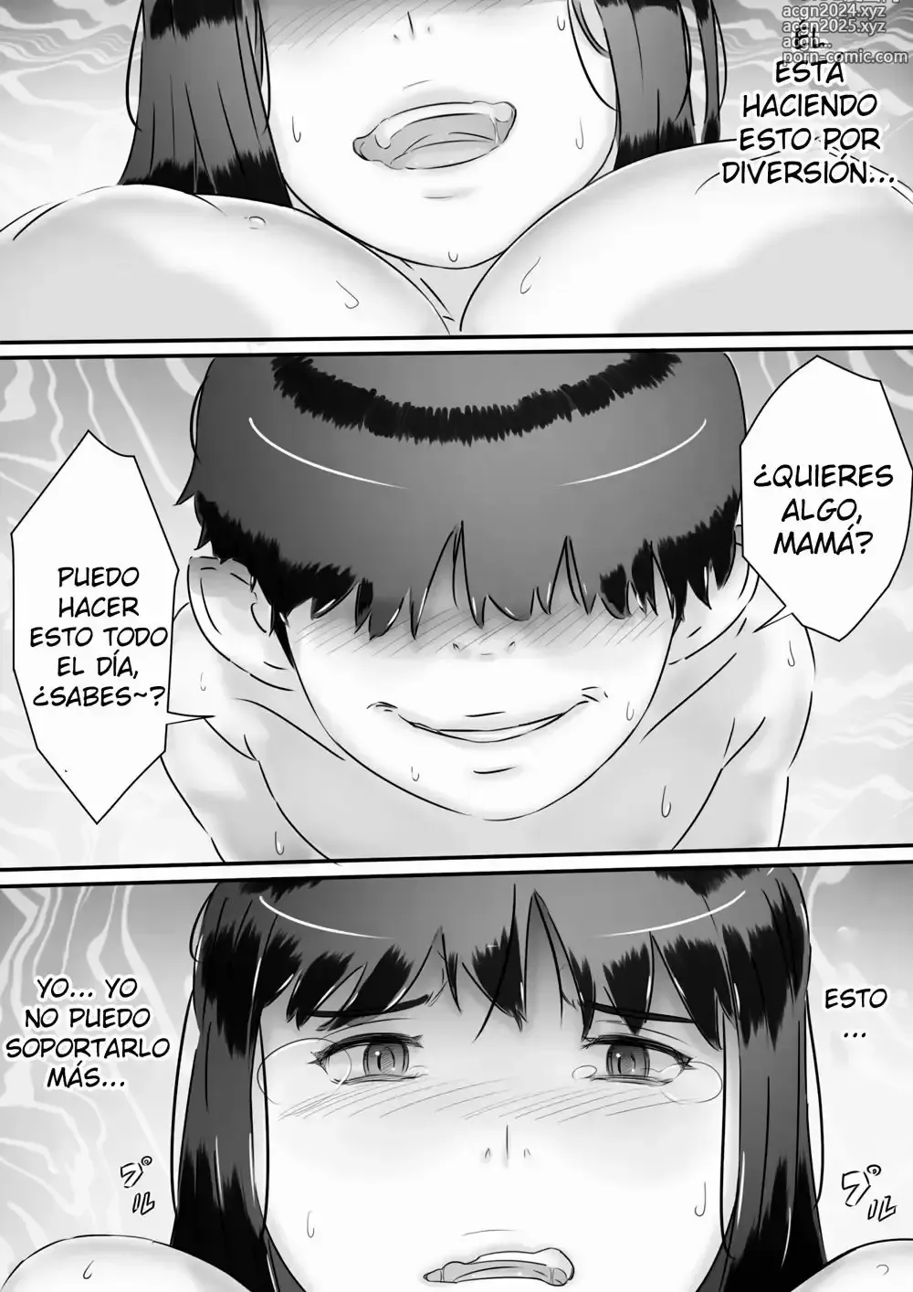 Page 56 of doujinshi Haha to no Seikatsu.