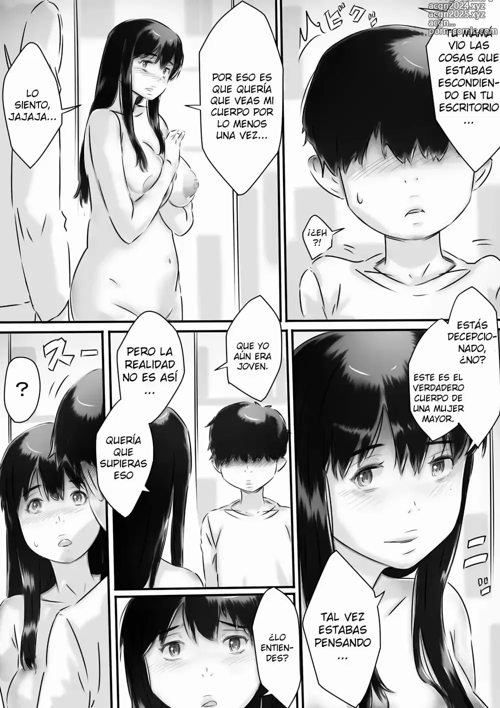 Page 9 of doujinshi Haha to no Seikatsu.