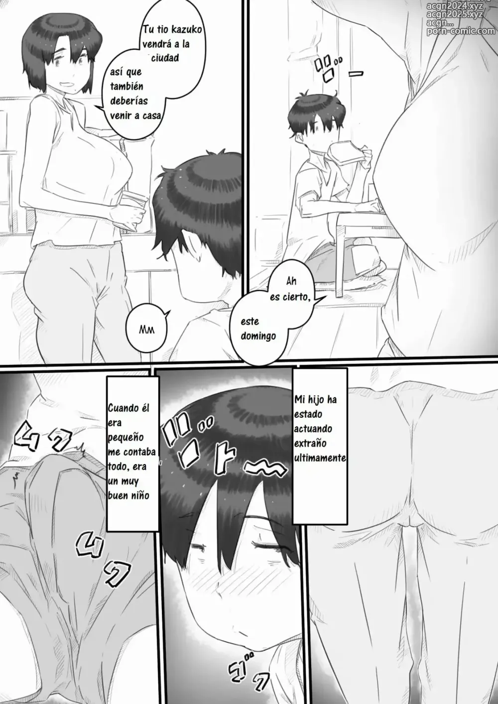 Page 3 of doujinshi Staying over at my son's apartment