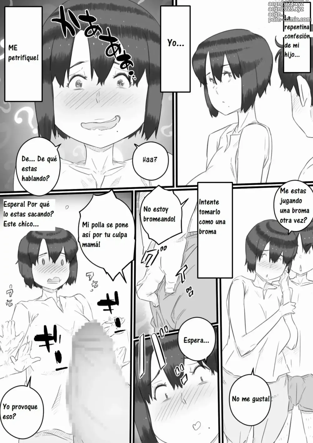 Page 6 of doujinshi Staying over at my son's apartment