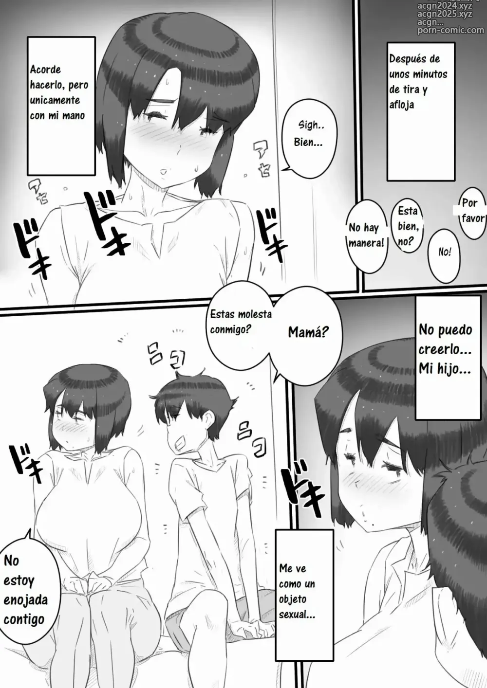 Page 7 of doujinshi Staying over at my son's apartment