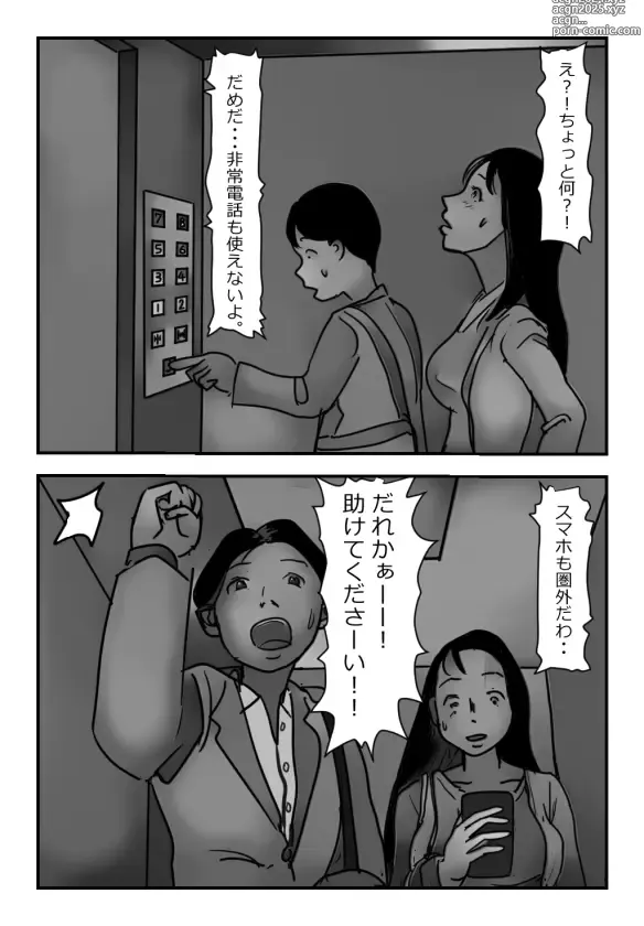 Page 5 of doujinshi 【近親相姦体験】エレベーター密室近親相姦・母さんぼくもう耐えられないよ・・