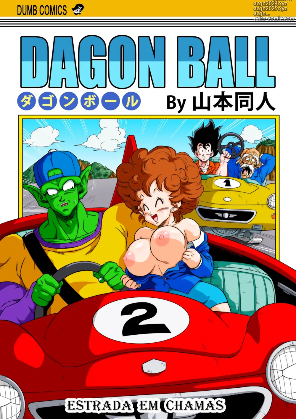 Page 1 of doujinshi Dagon Ball - Estrada em Chamas (decensored)