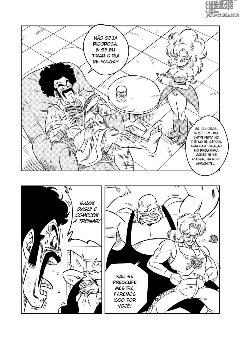 Page 3 of doujinshi DagonBall - O Treinamento Secreto do Mr. Satan (decensored)