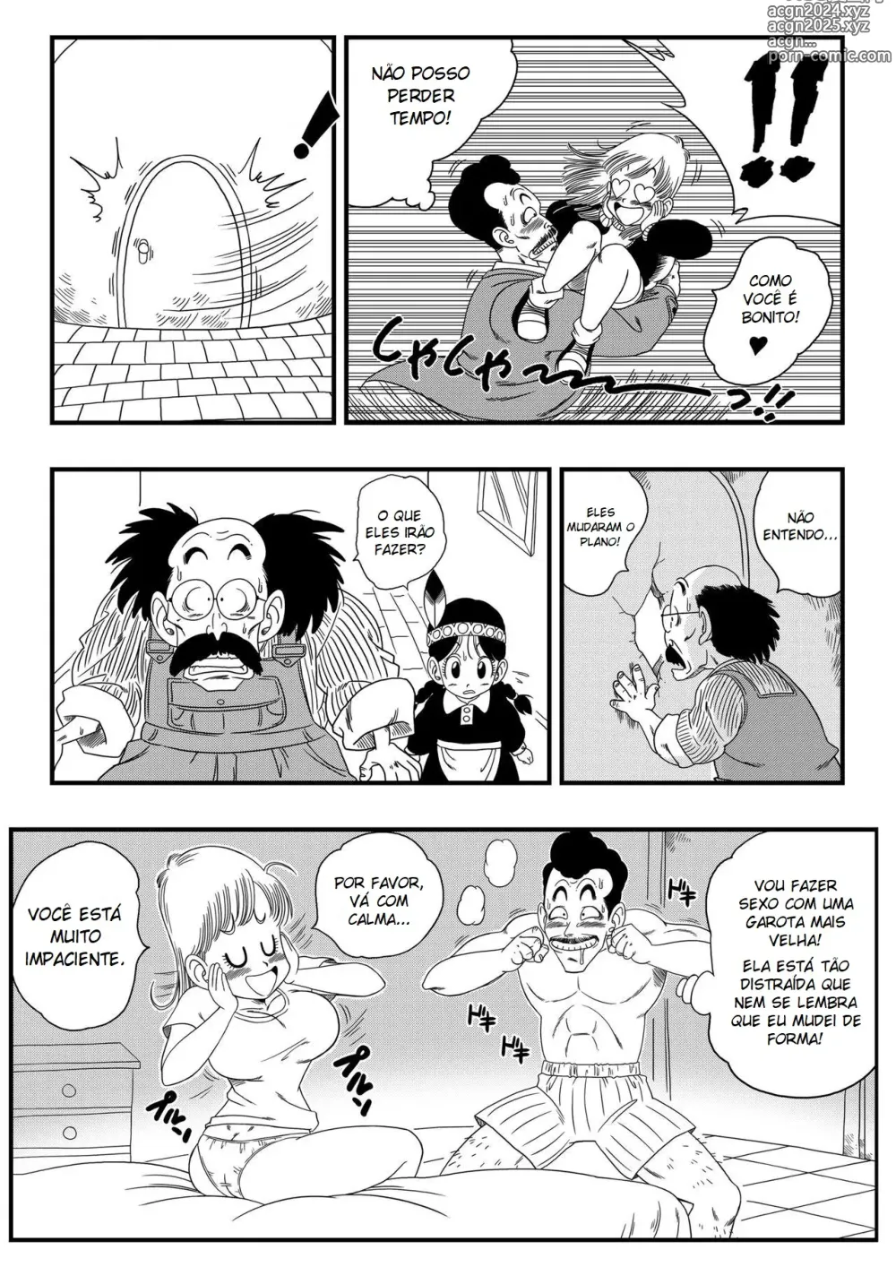 Page 4 of doujinshi Dagonball - Oolonga Engana a Bulma