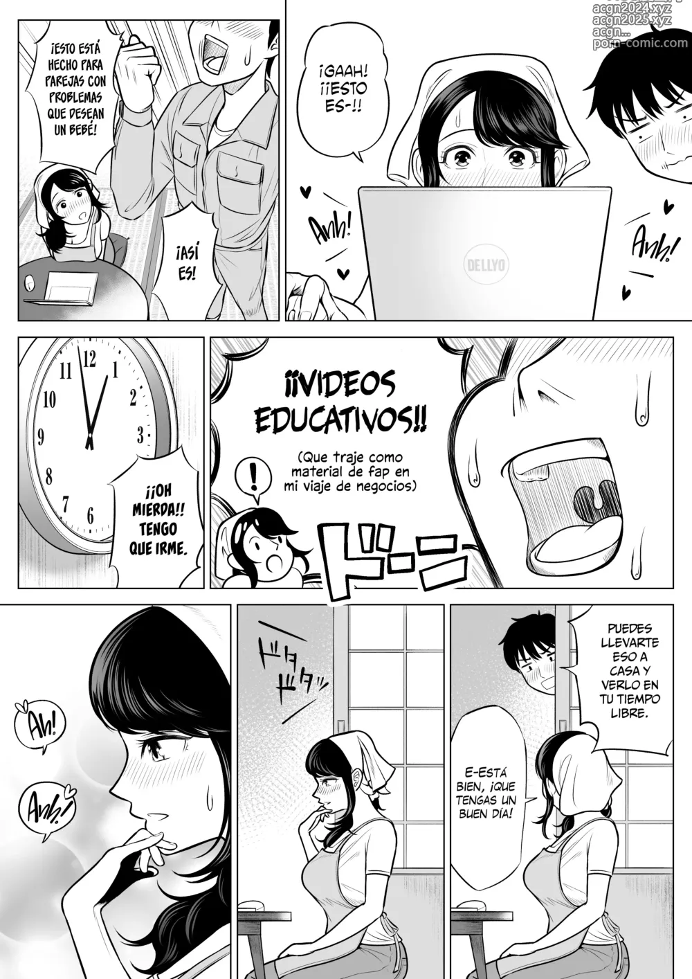 Page 40 of doujinshi Shizuka Tachibana El ama de casa que recibe mis donaciones de esperma. ¡¡No sabe una maldita cosa!!