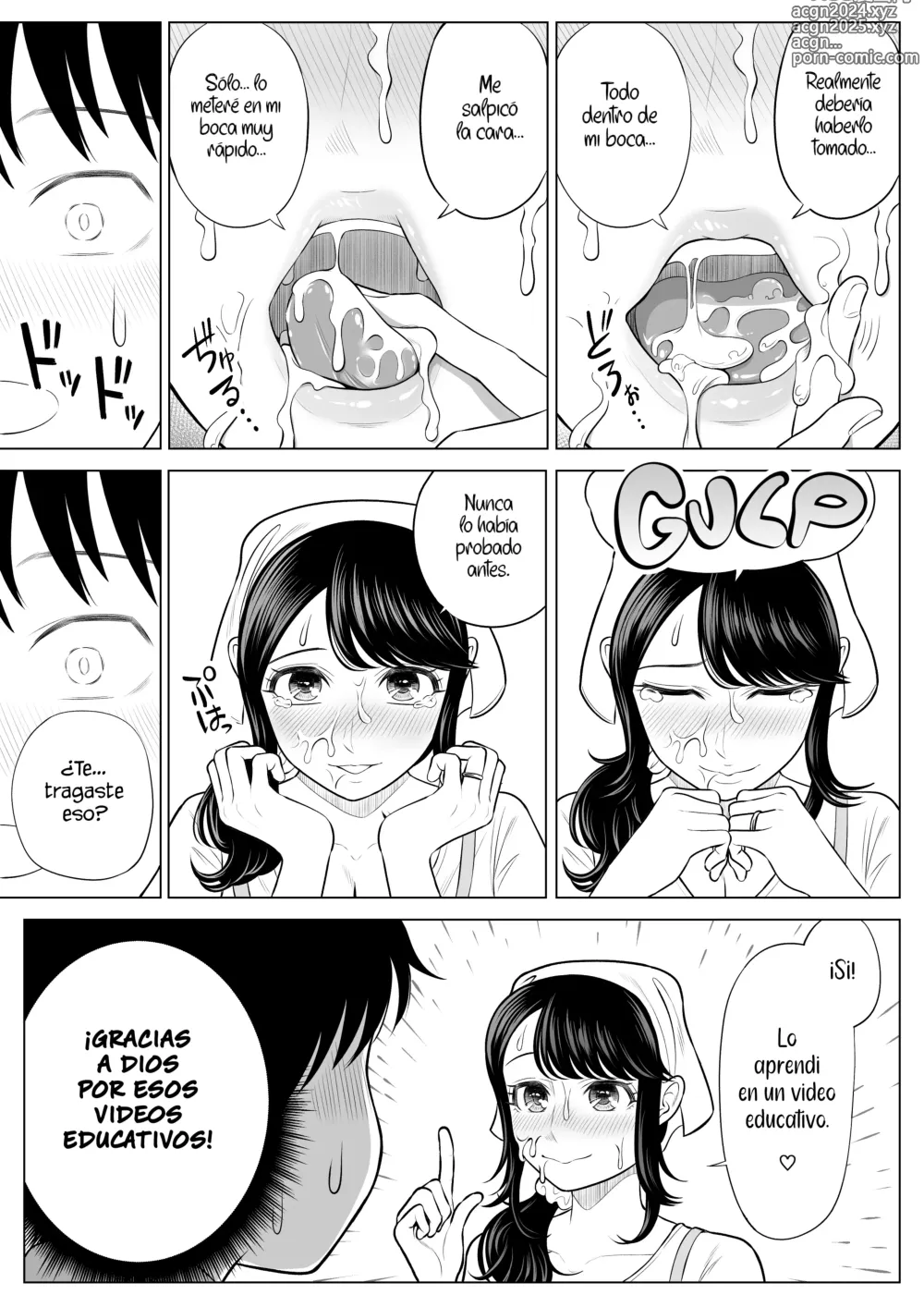 Page 47 of doujinshi Shizuka Tachibana El ama de casa que recibe mis donaciones de esperma. ¡¡No sabe una maldita cosa!!