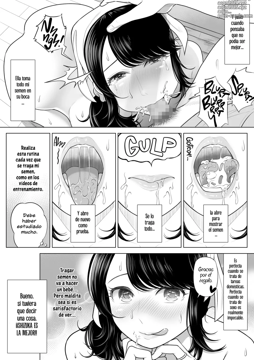 Page 53 of doujinshi Shizuka Tachibana El ama de casa que recibe mis donaciones de esperma. ¡¡No sabe una maldita cosa!!