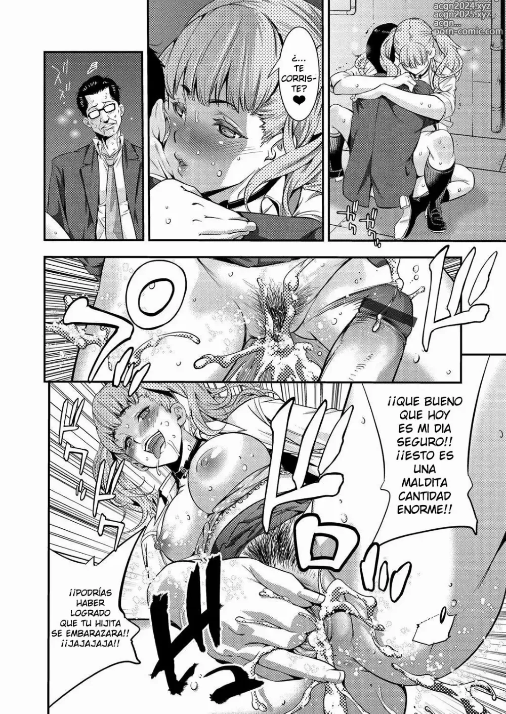 Page 20 of manga El sexo incestuoso de la zorra gyaru con su padre, que se enfada con ella por prostituirse