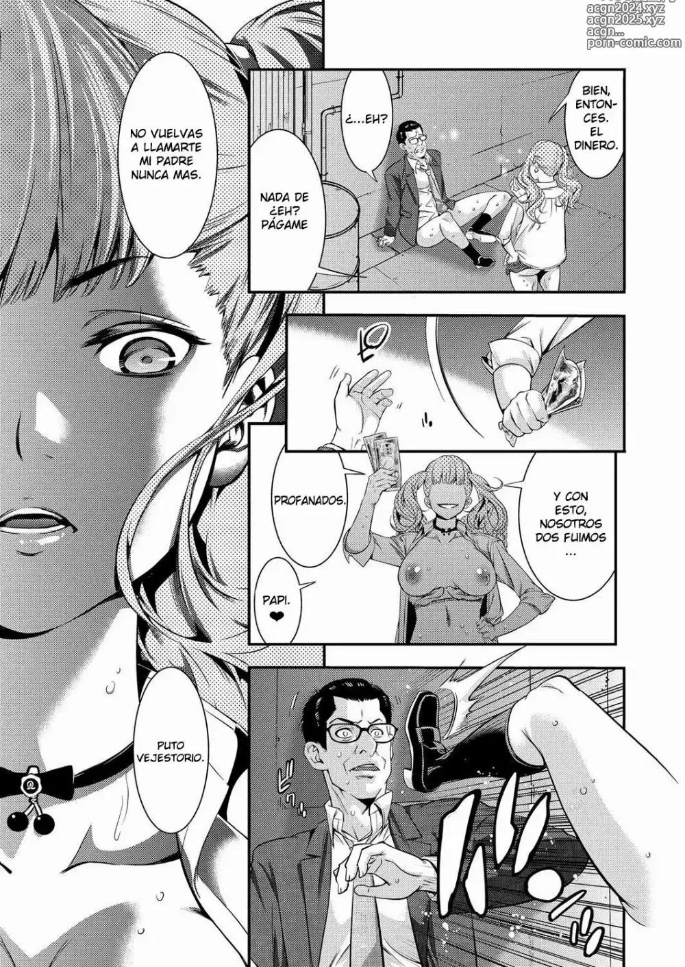 Page 21 of manga El sexo incestuoso de la zorra gyaru con su padre, que se enfada con ella por prostituirse