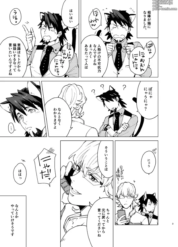 Page 2 of doujinshi Aibou kai hajimemashita