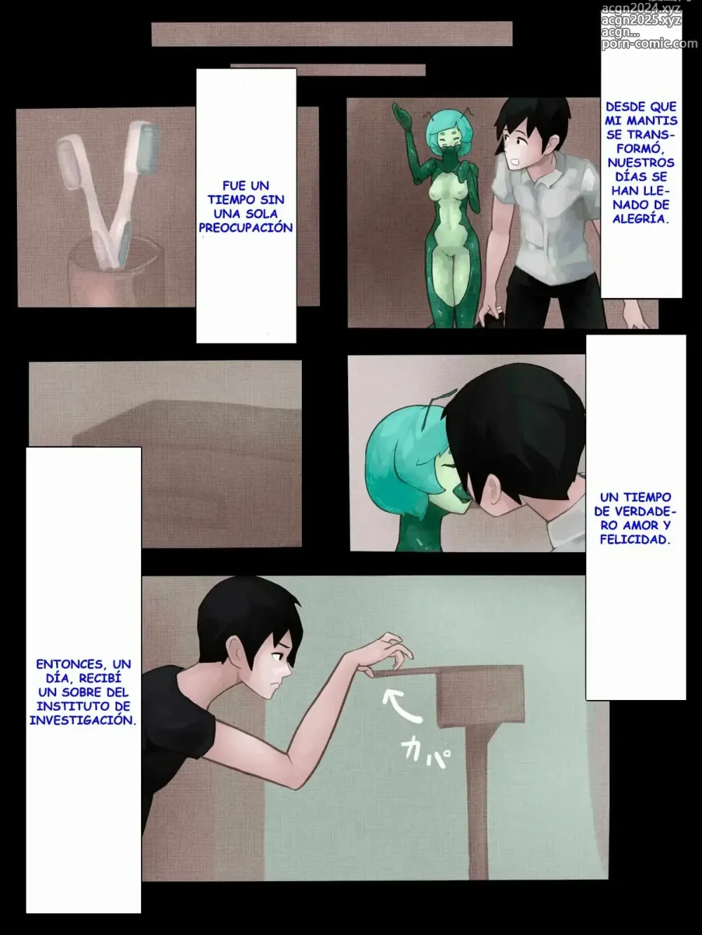 Page 24 of doujinshi Kamakiri to Sex -Hito-ka Virus Kansen Houkoku Kiroku-