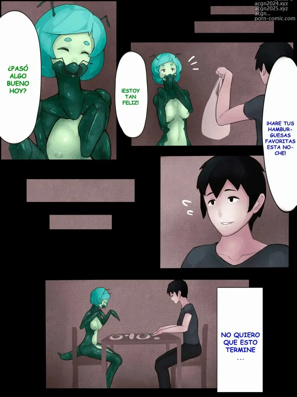 Page 26 of doujinshi Kamakiri to Sex -Hito-ka Virus Kansen Houkoku Kiroku-