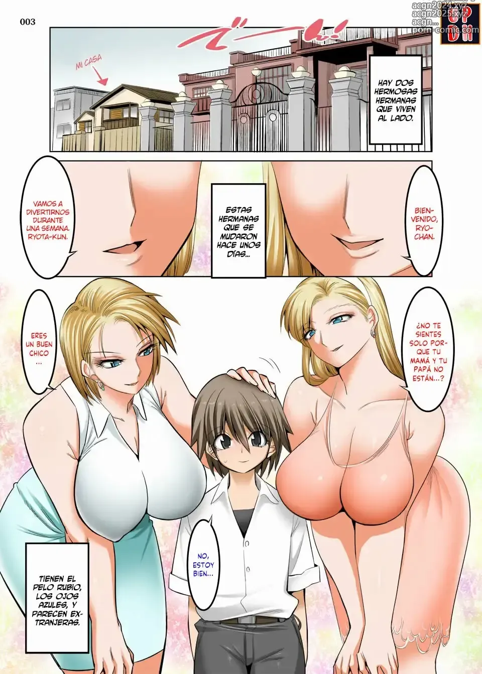 Page 2 of doujinshi Mis vecinas son unas sucubos extranjeras