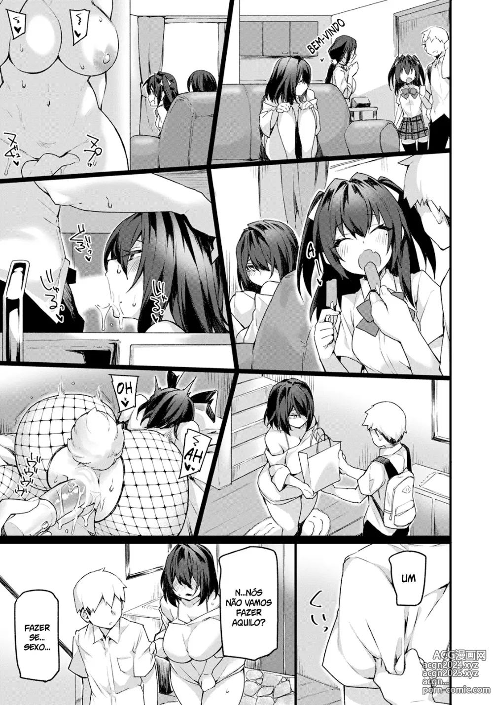 Page 9 of manga Ane Ochi Triangle