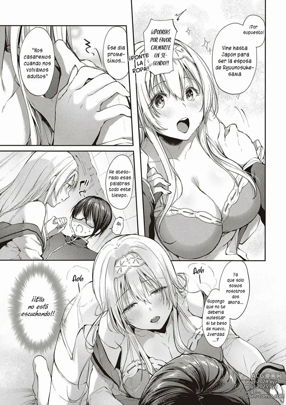 Page 8 of manga Letran Veil