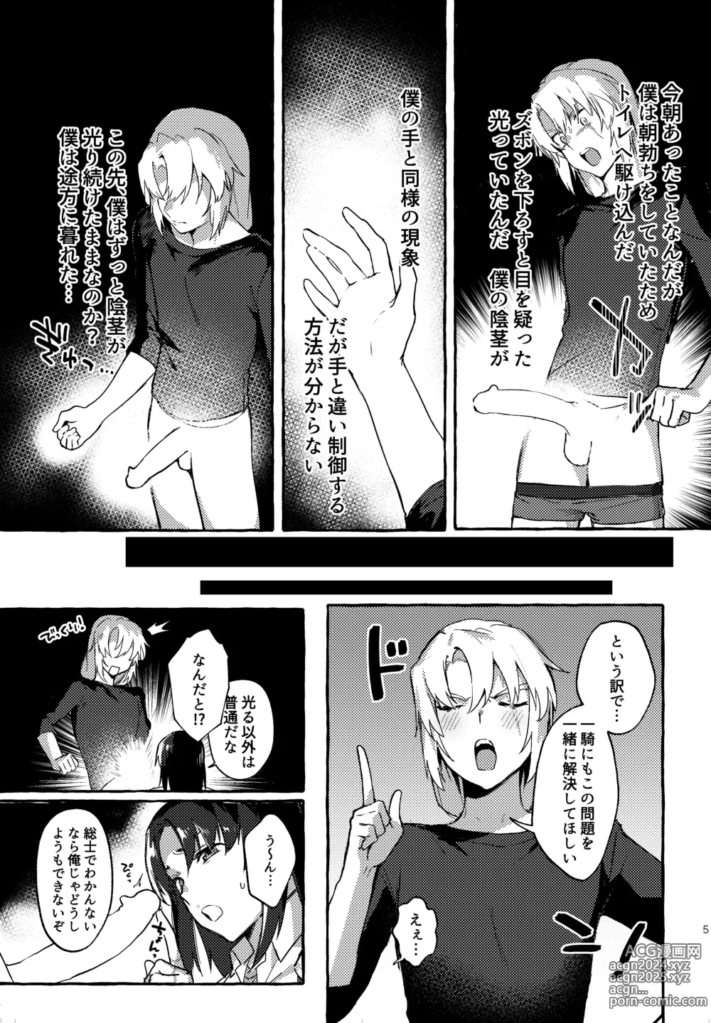 Page 4 of doujinshi Shukuhuku