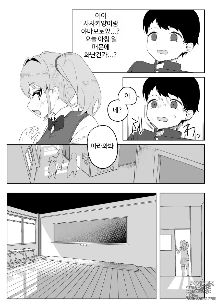 Page 6 of doujinshi Class no jimiko to muriyari yara sareru