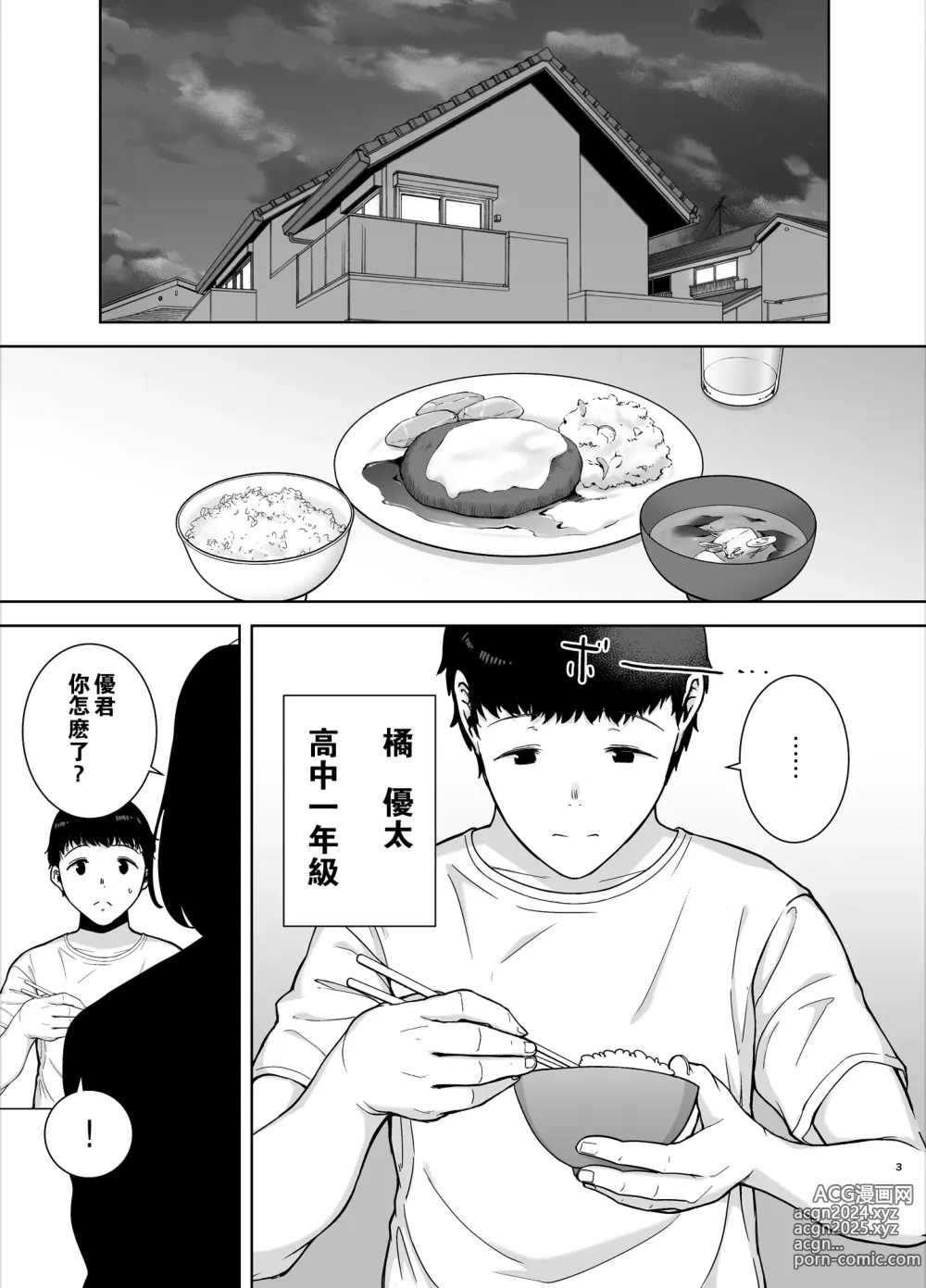 Page 2 of doujinshi 僕の母さんで、僕の好きな人1