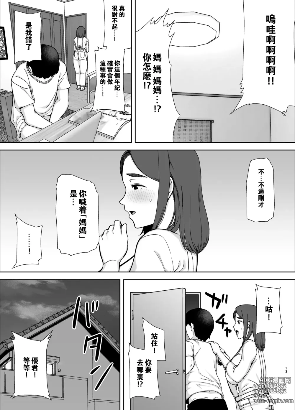 Page 12 of doujinshi 僕の母さんで、僕の好きな人1