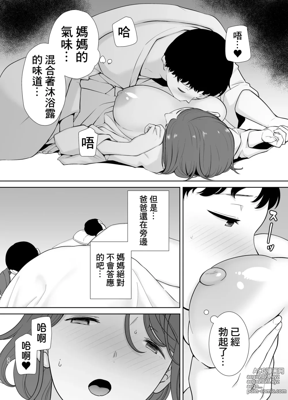 Page 36 of doujinshi 僕の母さんで、僕の好きな人4