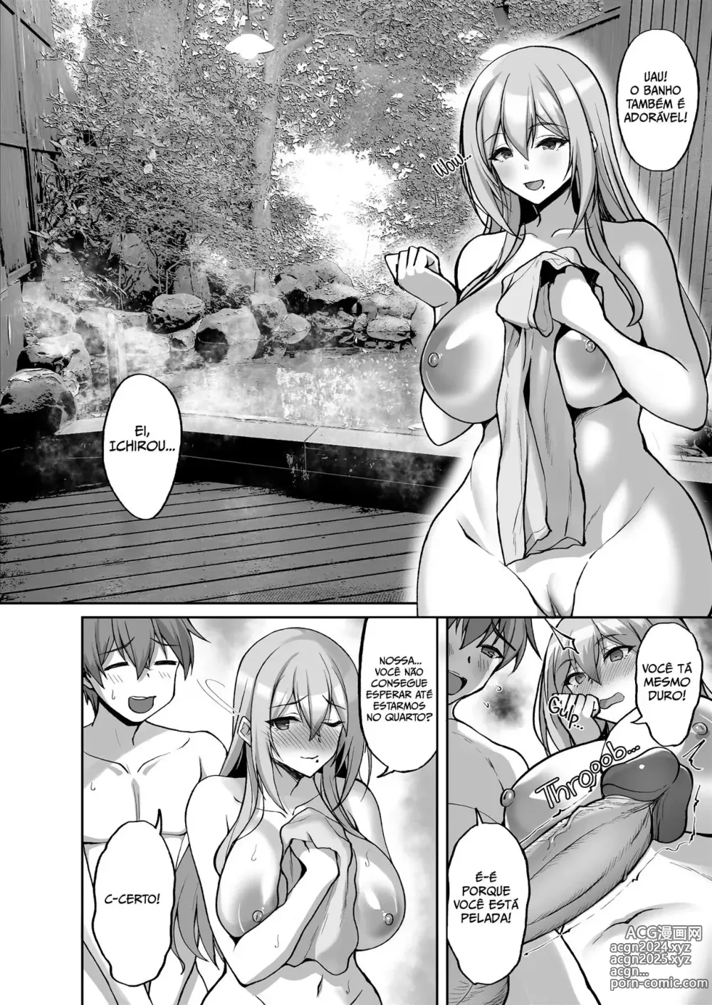 Page 9 of doujinshi Do You Like Naughty Older Girls? 5 ~Steamy Hot Springs Trip With the Girl next Door~