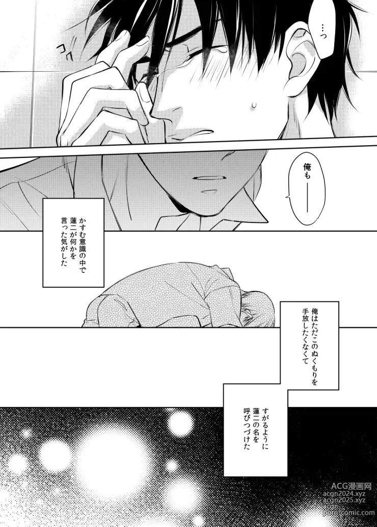 Page 26 of doujinshi Dareyori mo kimi ga sukinanoni