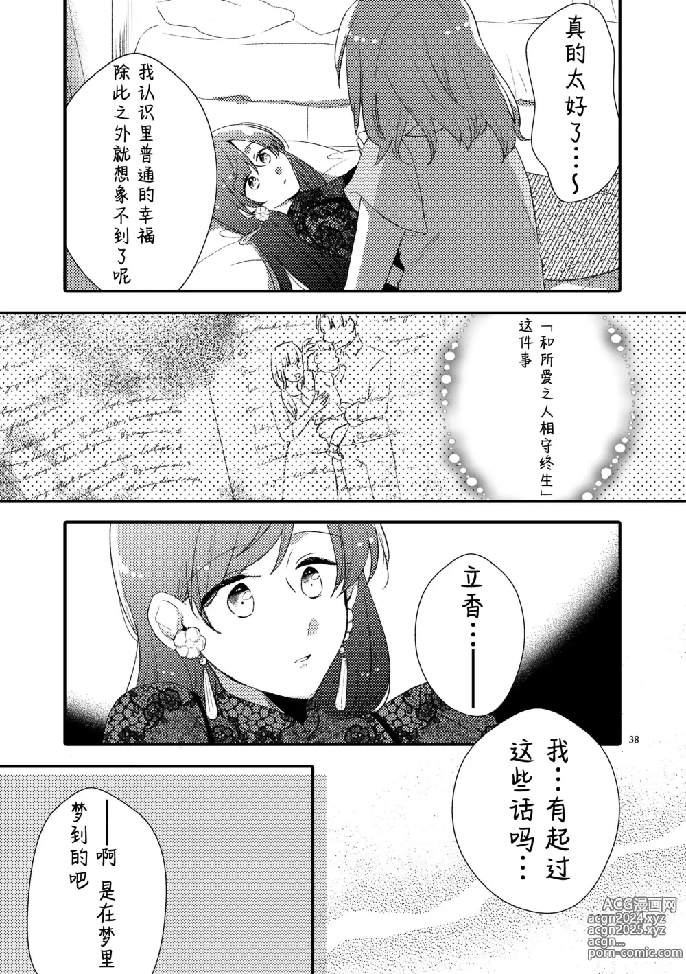 Page 37 of doujinshi 来自MG爱的祈愿