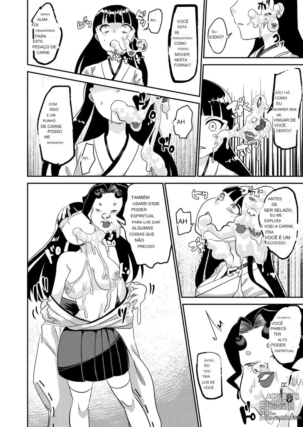 Page 10 of doujinshi Oni o Okoraseta Miko no Hanashi