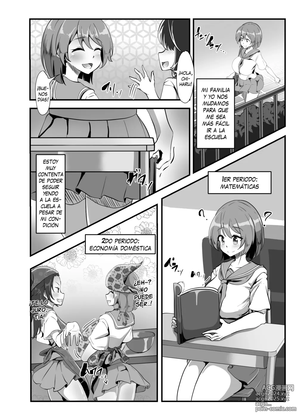 Page 12 of doujinshi Chiharu-chan no H na Nichijou - La (pervertida) vida diaria de Chiharu