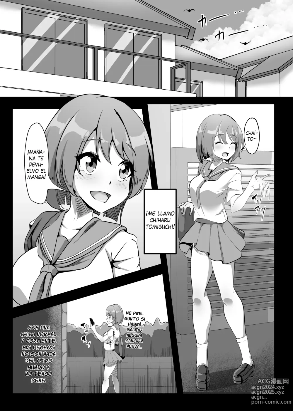 Page 3 of doujinshi Chiharu-chan no H na Nichijou - La (pervertida) vida diaria de Chiharu