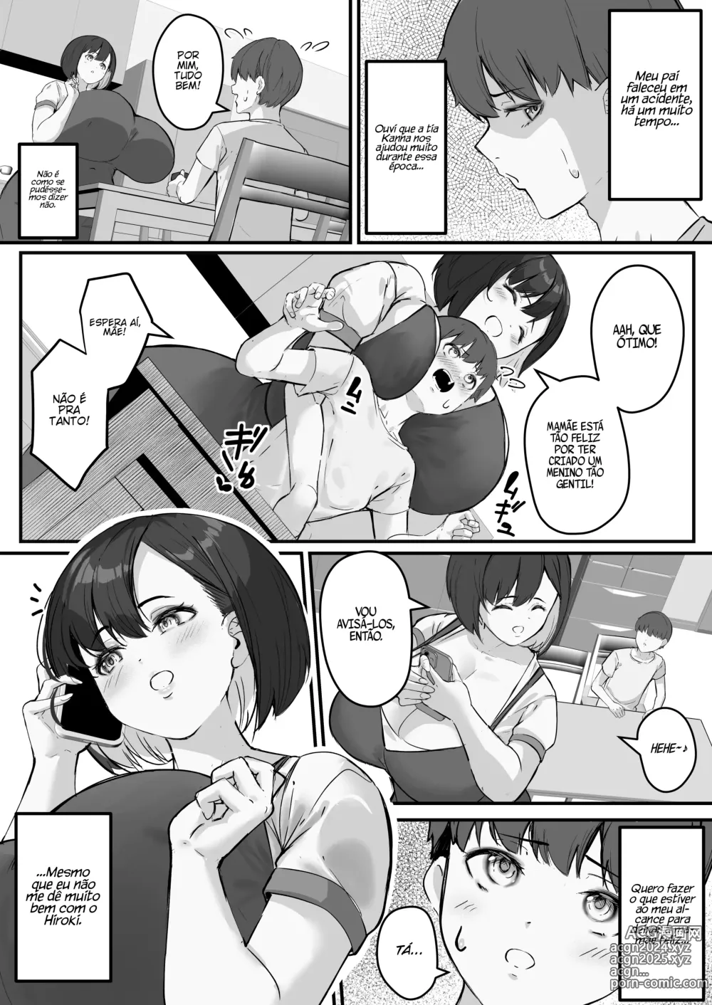 Page 4 of doujinshi Netorare Kaa-san - Kaa-san ga Aitsu no Nikubenki ni Natta Hi 1