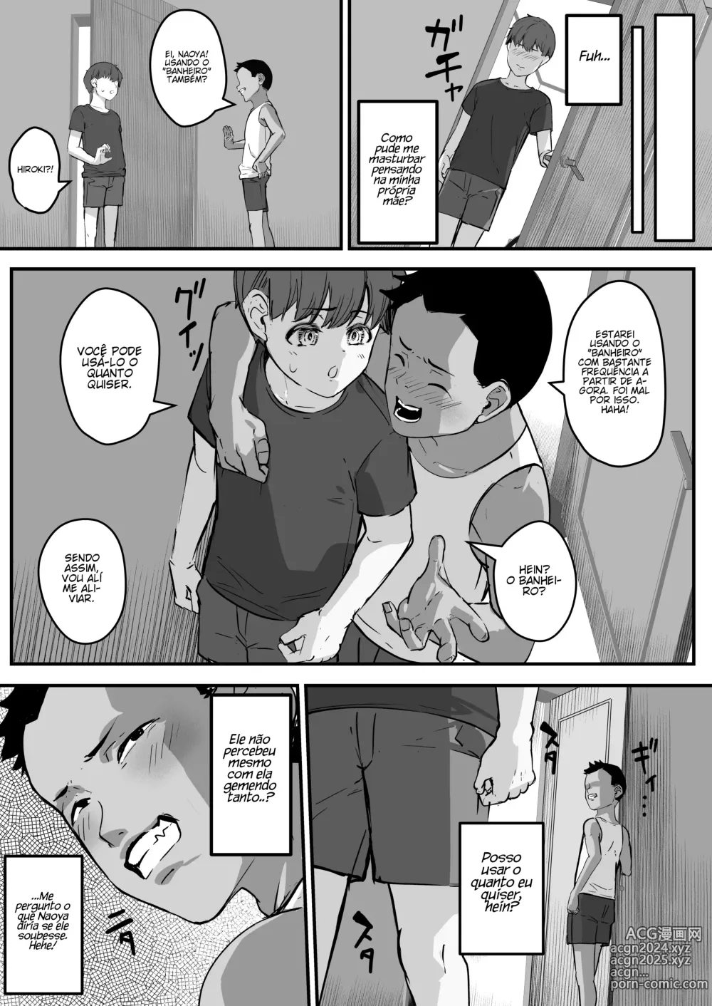 Page 46 of doujinshi Netorare Kaa-san - Kaa-san ga Aitsu no Nikubenki ni Natta Hi 1