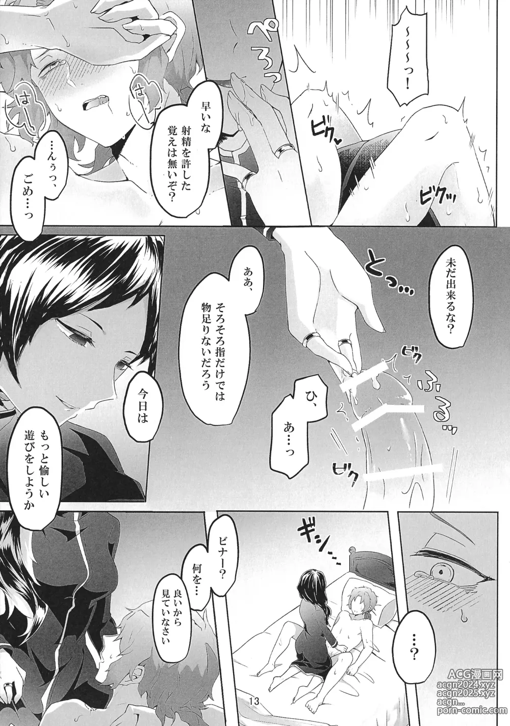 Page 12 of doujinshi Torikago no Tawamure