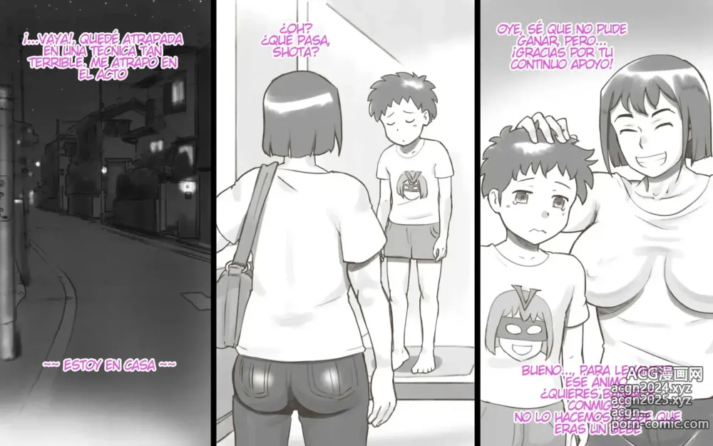 Page 11 of doujinshi Mama Time Pro ~Edición de Lucha Libre~