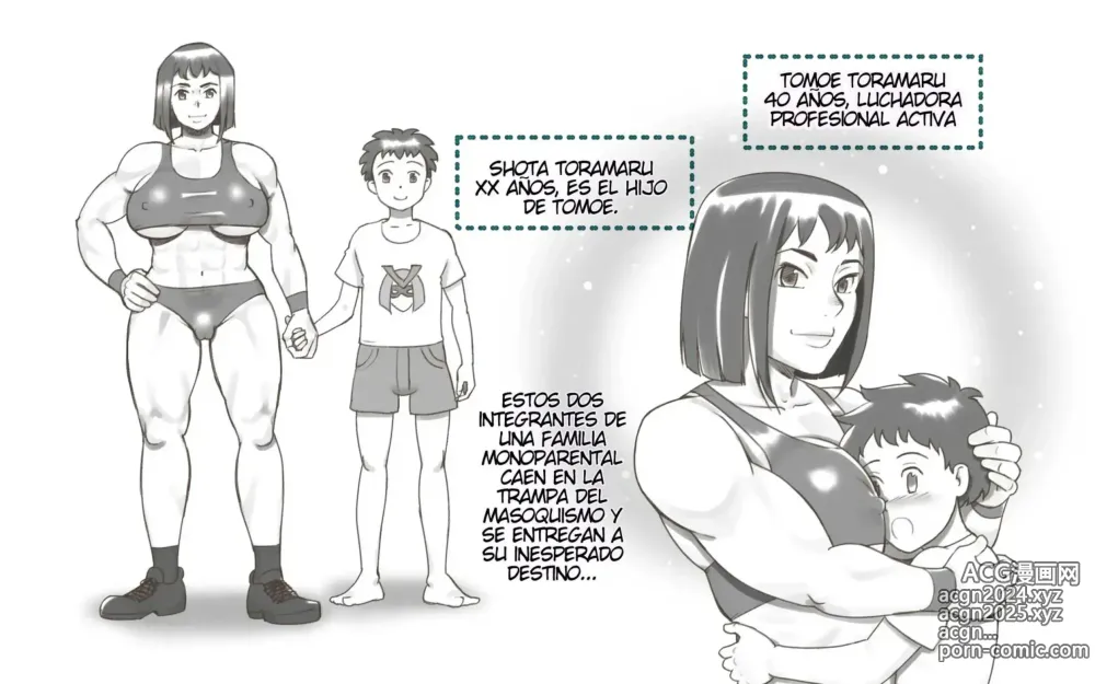 Page 4 of doujinshi Mama Time Pro ~Edición de Lucha Libre~