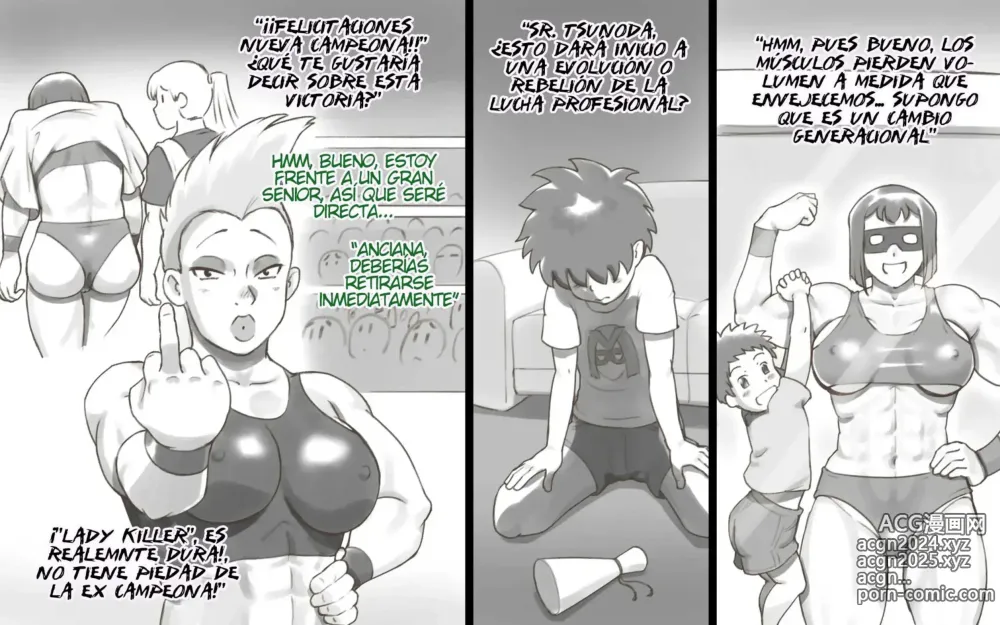 Page 10 of doujinshi Mama Time Pro ~Edición de Lucha Libre~