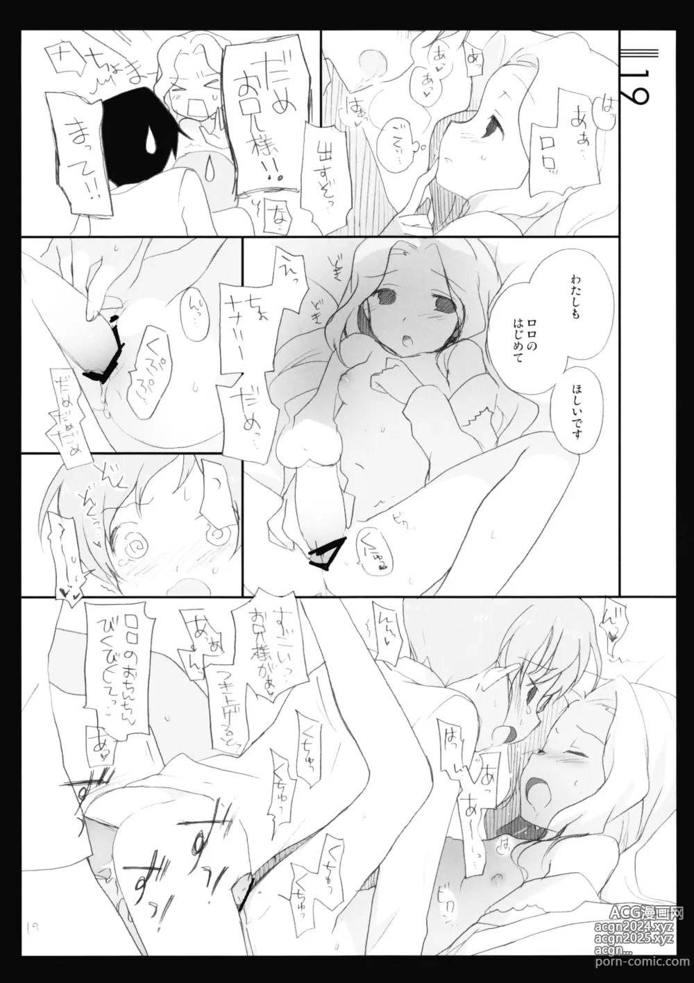 Page 18 of doujinshi Schirwindt