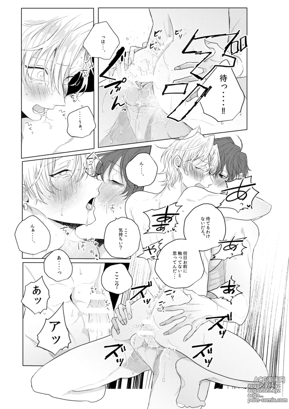 Page 12 of doujinshi Dokusenyoku no tsuyoi otoko wa kirawa rerutte iu ze?