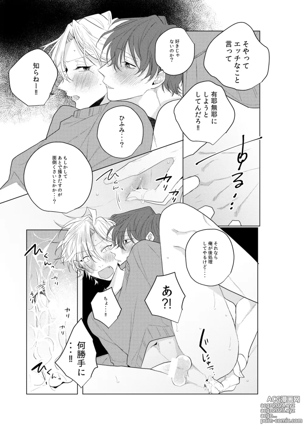 Page 26 of doujinshi Dokusenyoku no tsuyoi otoko wa kirawa rerutte iu ze?