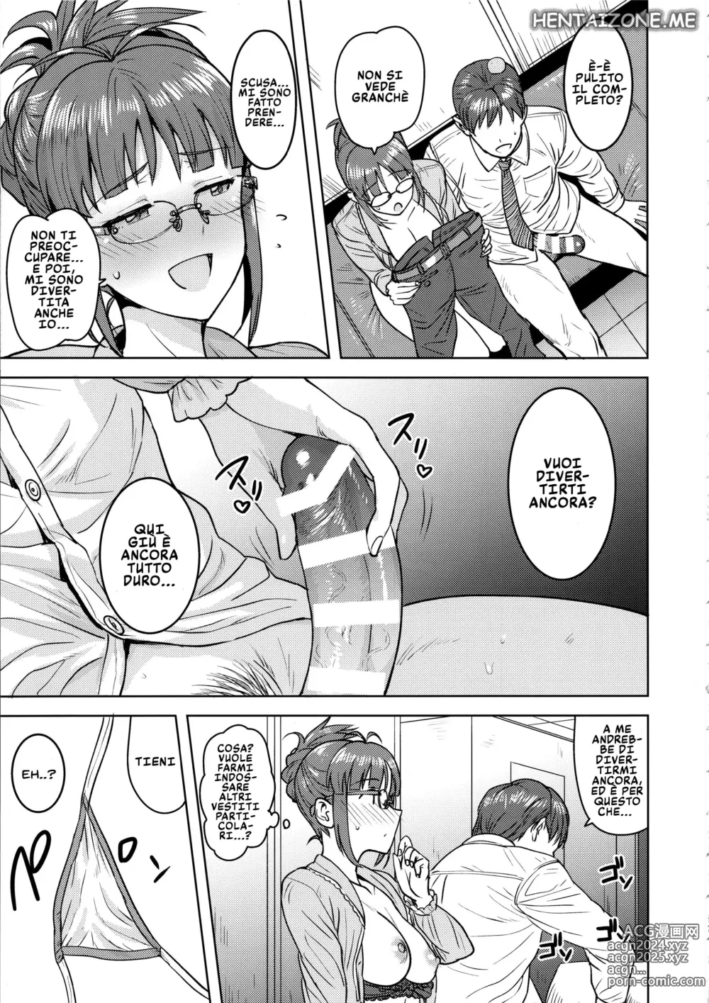 Page 16 of doujinshi Nell' Ufficio con Ritsuko