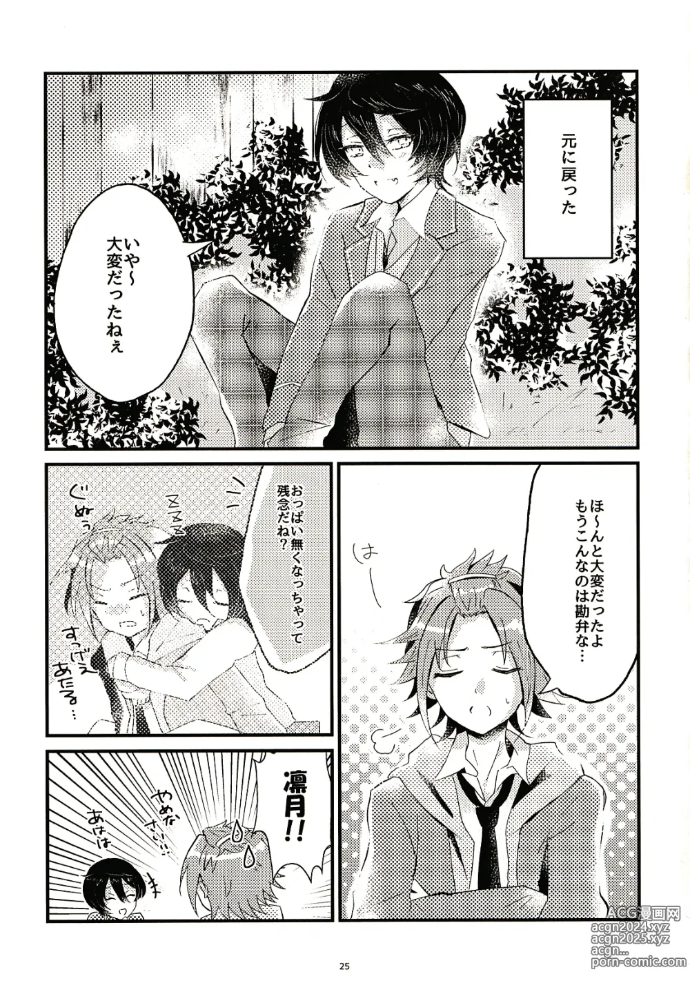 Page 25 of doujinshi 1-Kagetsu Otameshi Onnanoko