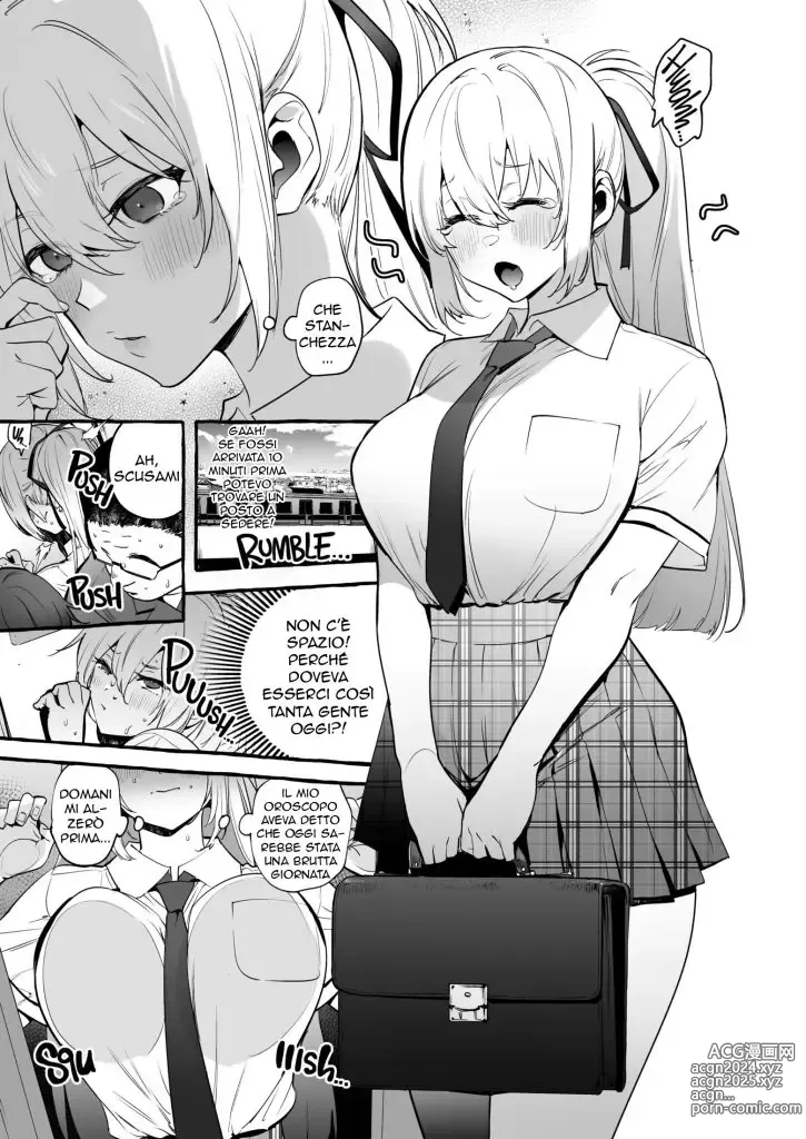 Page 2 of doujinshi Un Treno davvero Affollato (decensored)