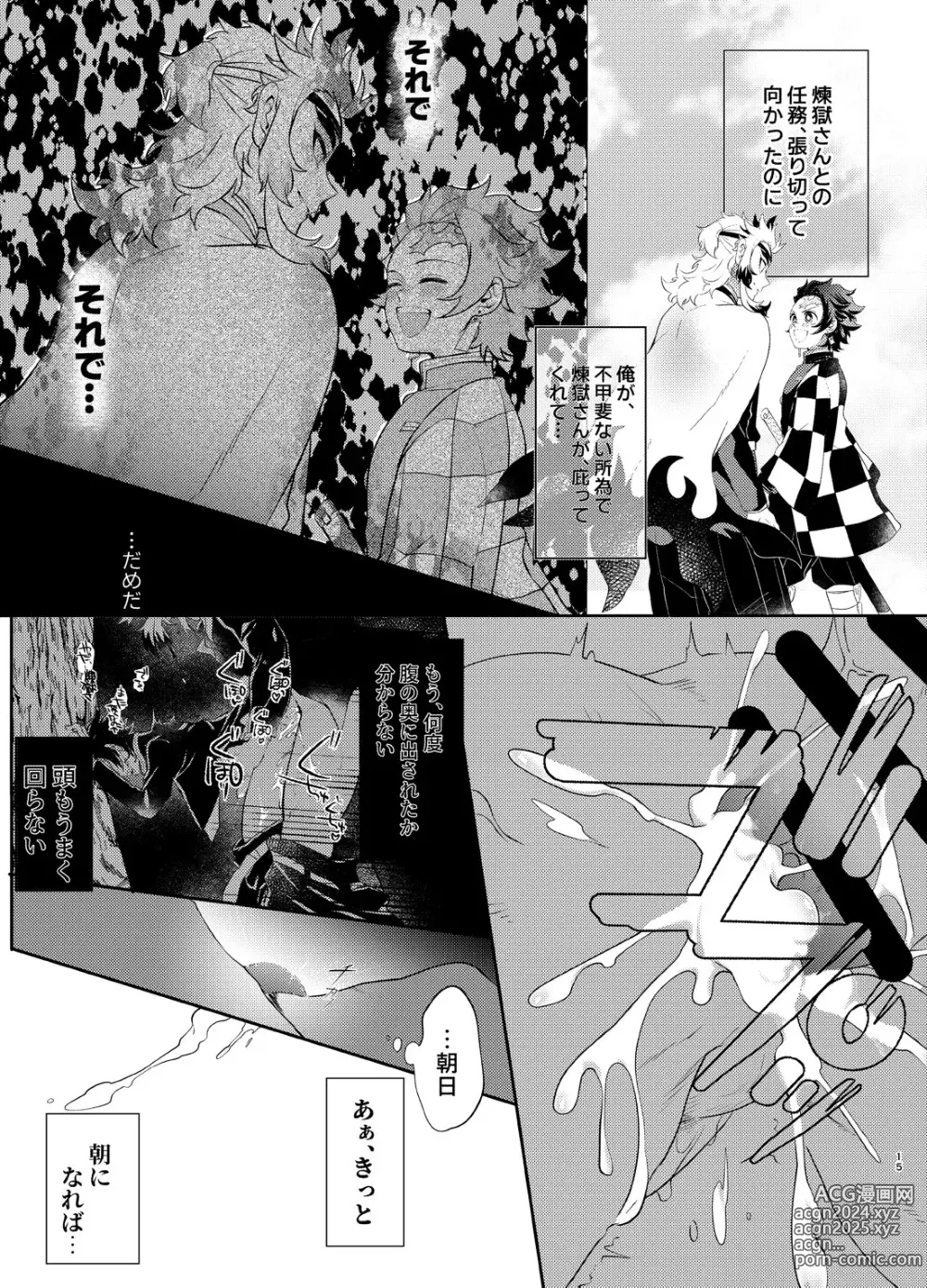 Page 14 of doujinshi Nani demo suru to wa iimashitakedo!