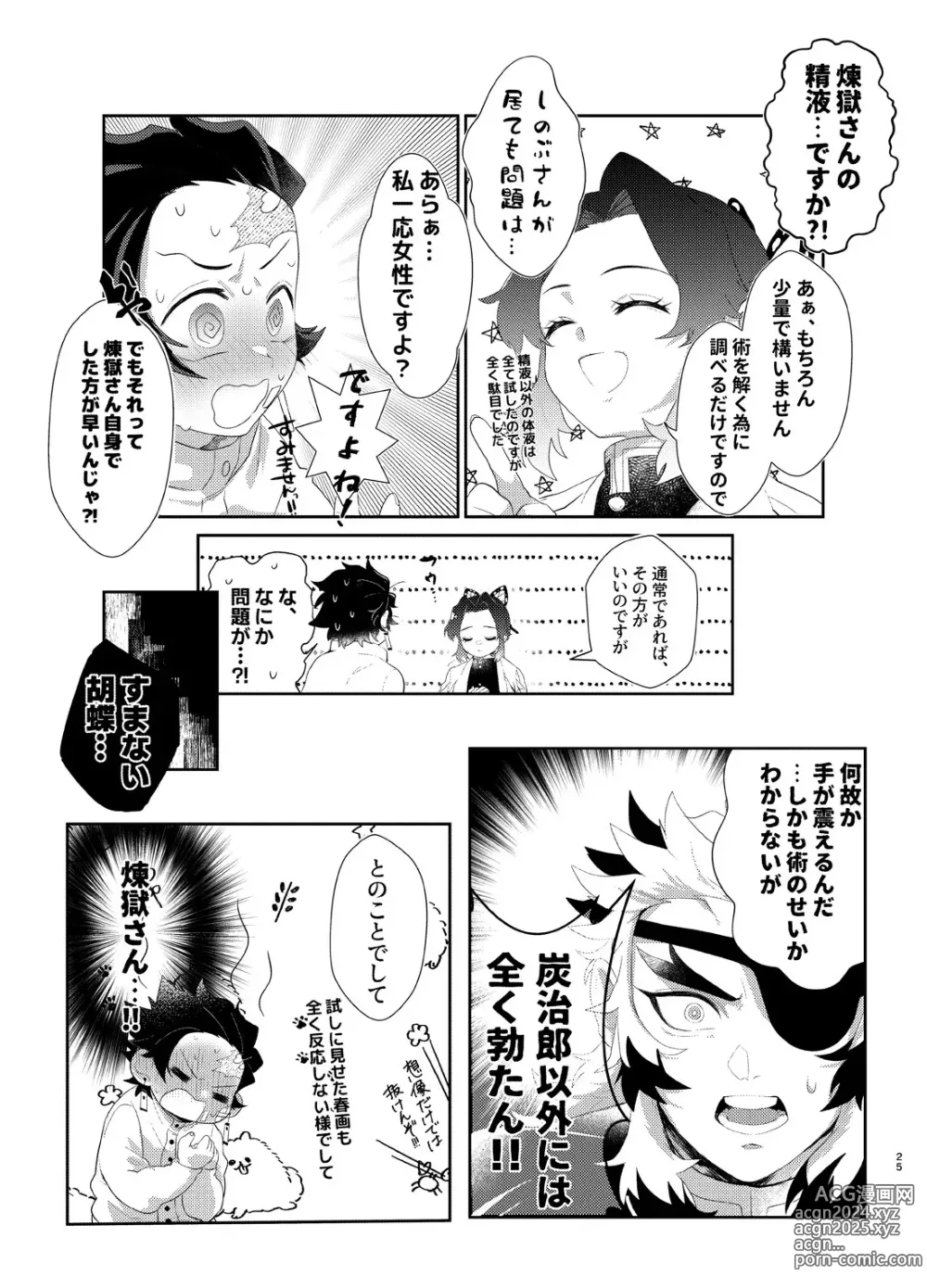 Page 24 of doujinshi Nani demo suru to wa iimashitakedo!