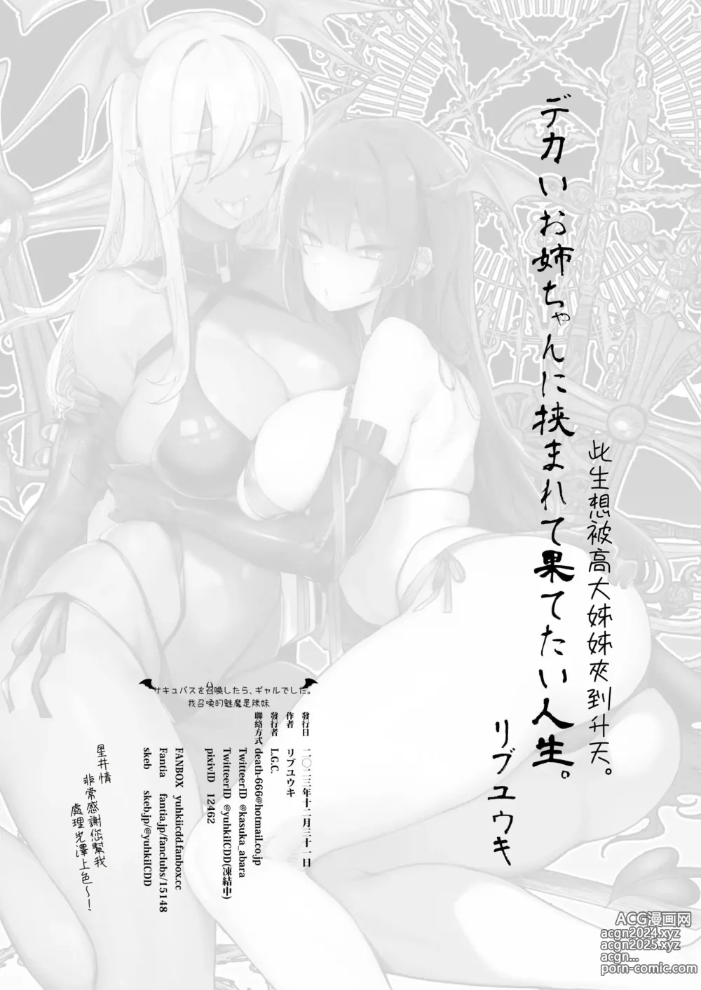 Page 28 of doujinshi 我召喚的魅魔是辣妹