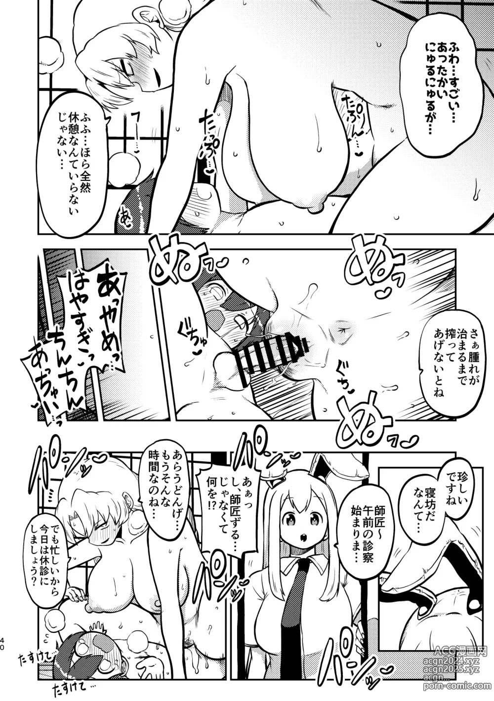 Page 37 of doujinshi skeb na Gensou Shoujo Shuu 4