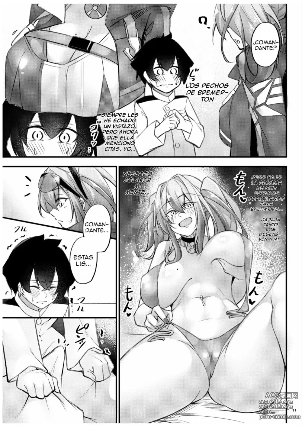 Page 11 of doujinshi El Cuarto de Consiliacion Amorosa 1 ~El Arco de Bremerton~